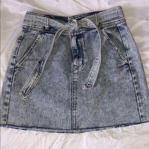 PacSun denim skirt